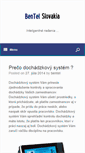 Mobile Screenshot of bentel-ke.sk